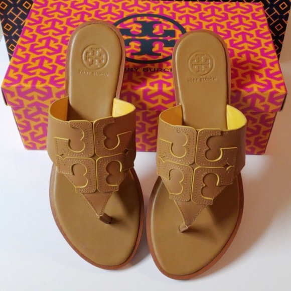 Tory Burch Jamie Full Thong Sandals-Size 7 NIB! - Picture 2 of 5